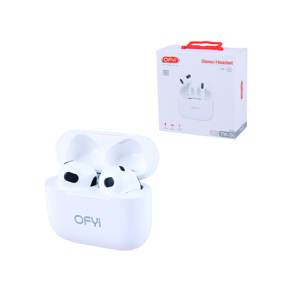 ایرپاد بلوتوثی دوگوشی برند OFYI مدل TW-04